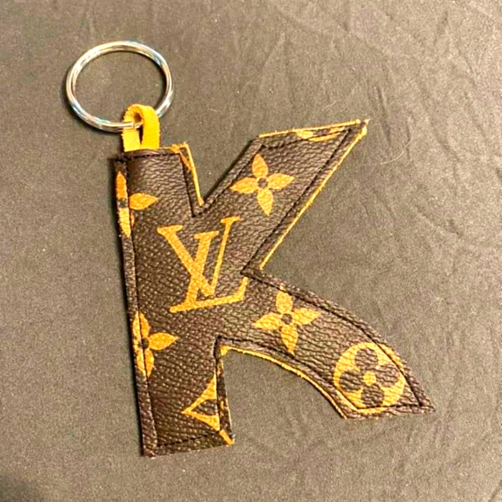 Authentic Upcycled Custom Keychain Purse Charm - image 1